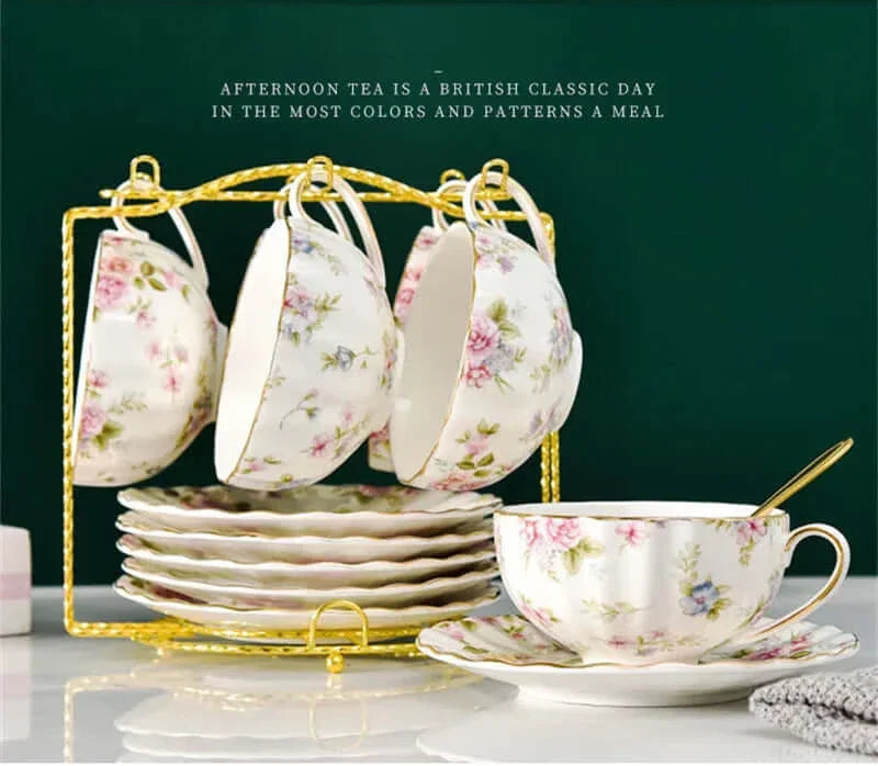 Tasse à café en porcelaine Bone China élégante - Design luxueux et unique