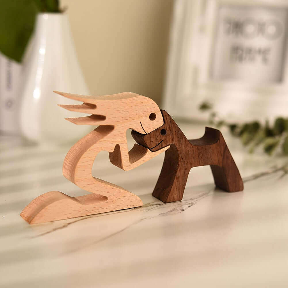 Animaux en bois danois Ornements