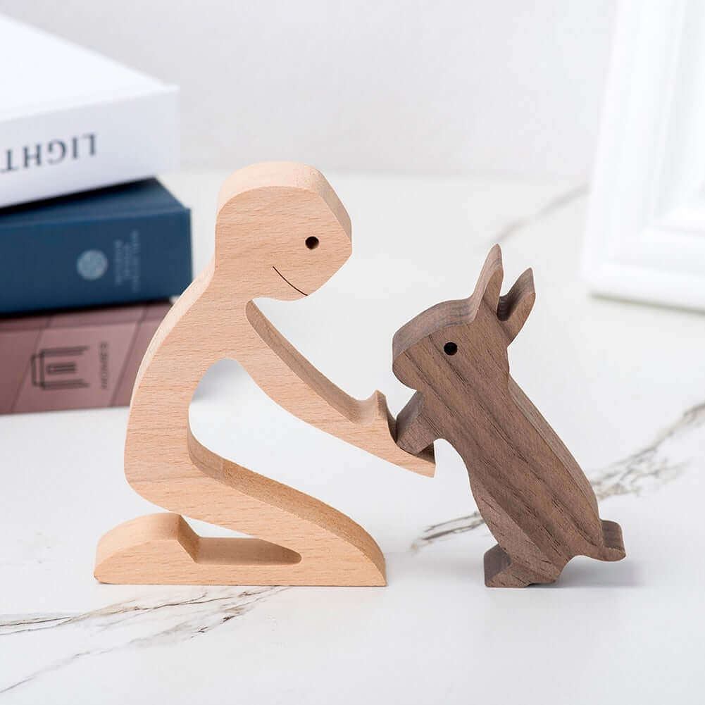 Animaux en bois danois Ornements