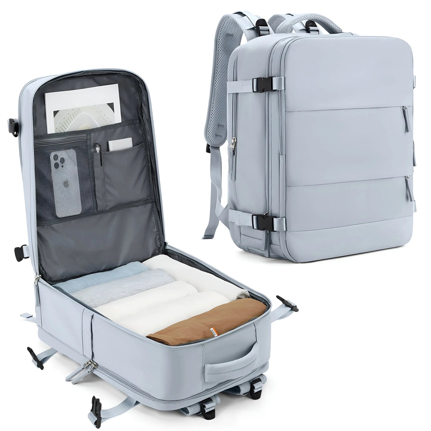EasyTravel Sac à Main - Sac à Main Élégant et Spacieux pour un Confort et une Commodité de Voyage Ultimes