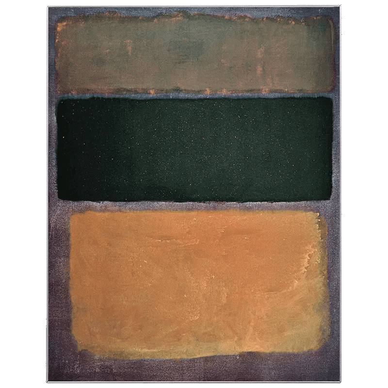 Affiches artistiques inspirées par Rothko en plusieurs dimensions