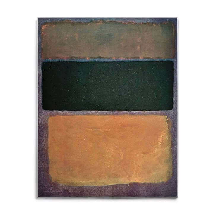 Affiches artistiques inspirées par Rothko en plusieurs dimensions