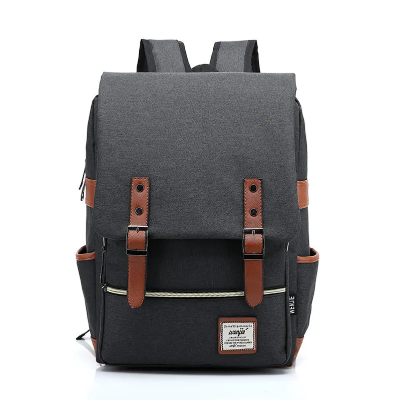 Sac à dos vintage Oxford - Sac à dos vintage Oxford élégant pour étudiants et voyageurs aventuriers