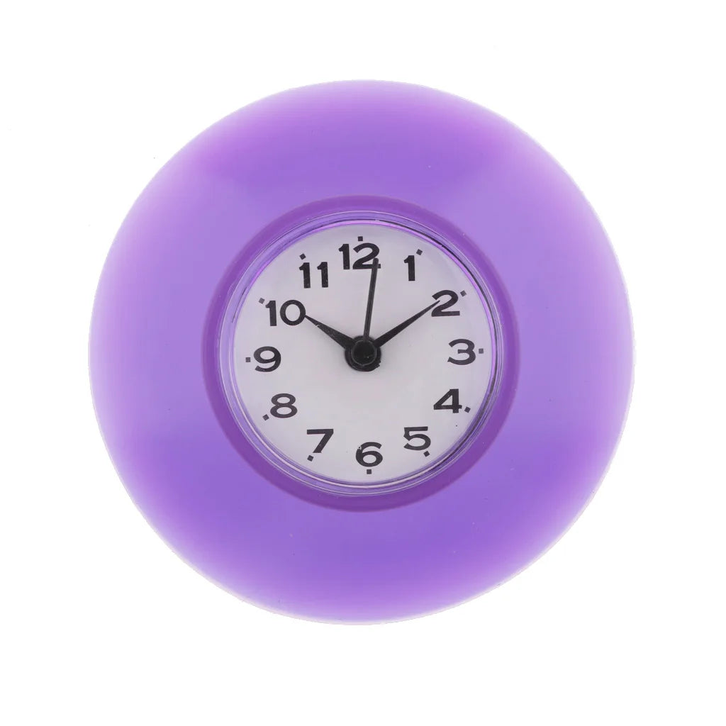 WaterProofClock – Montre à ventouse compacte pour salle de bain