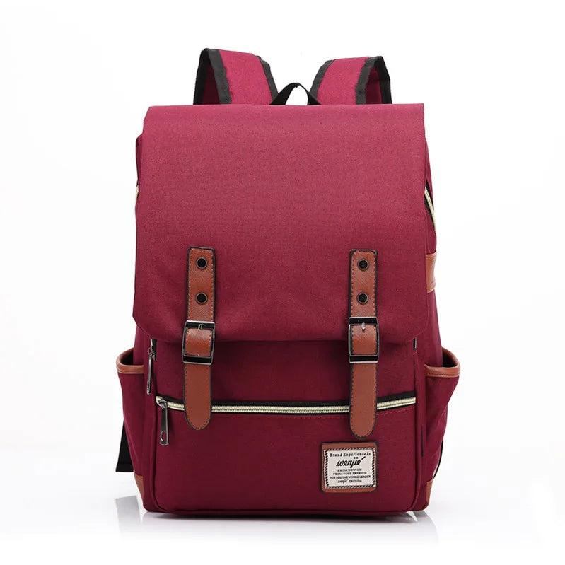 Sac à dos vintage Oxford - Sac à dos vintage Oxford élégant pour étudiants et voyageurs aventuriers