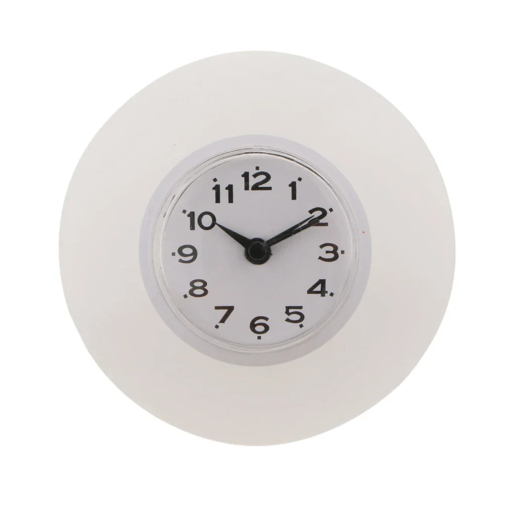 WaterProofClock – Montre à ventouse compacte pour salle de bain