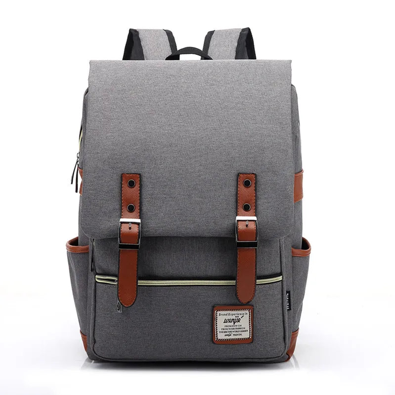 Sac à dos vintage Oxford - Sac à dos vintage Oxford élégant pour étudiants et voyageurs aventuriers