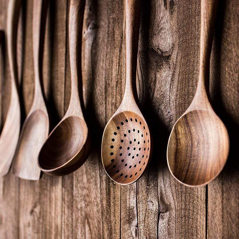 TeakCraft – Ustensiles de cuisine durables en teck