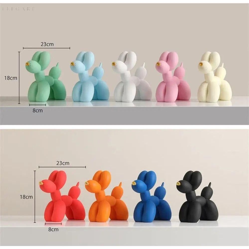 Figure de chien ballon stylée
