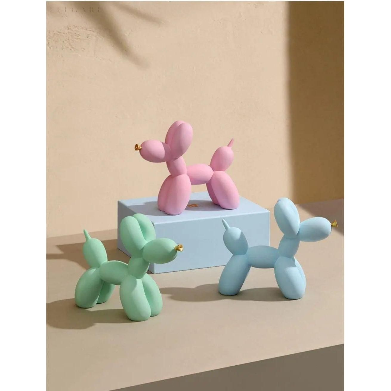 Figure de chien ballon stylée