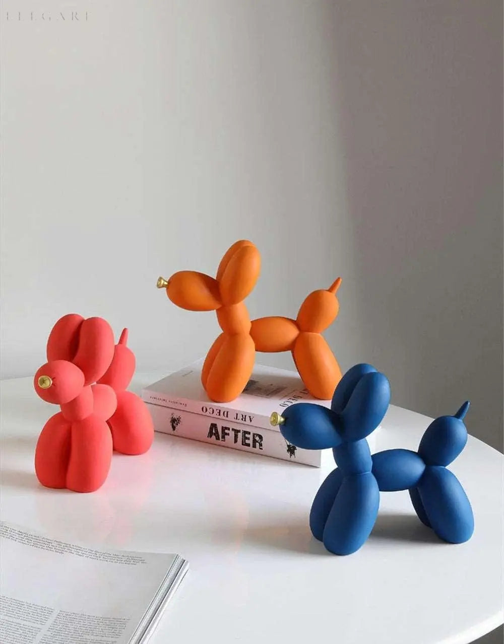 Floroux | Figurine de chien ballon ludique