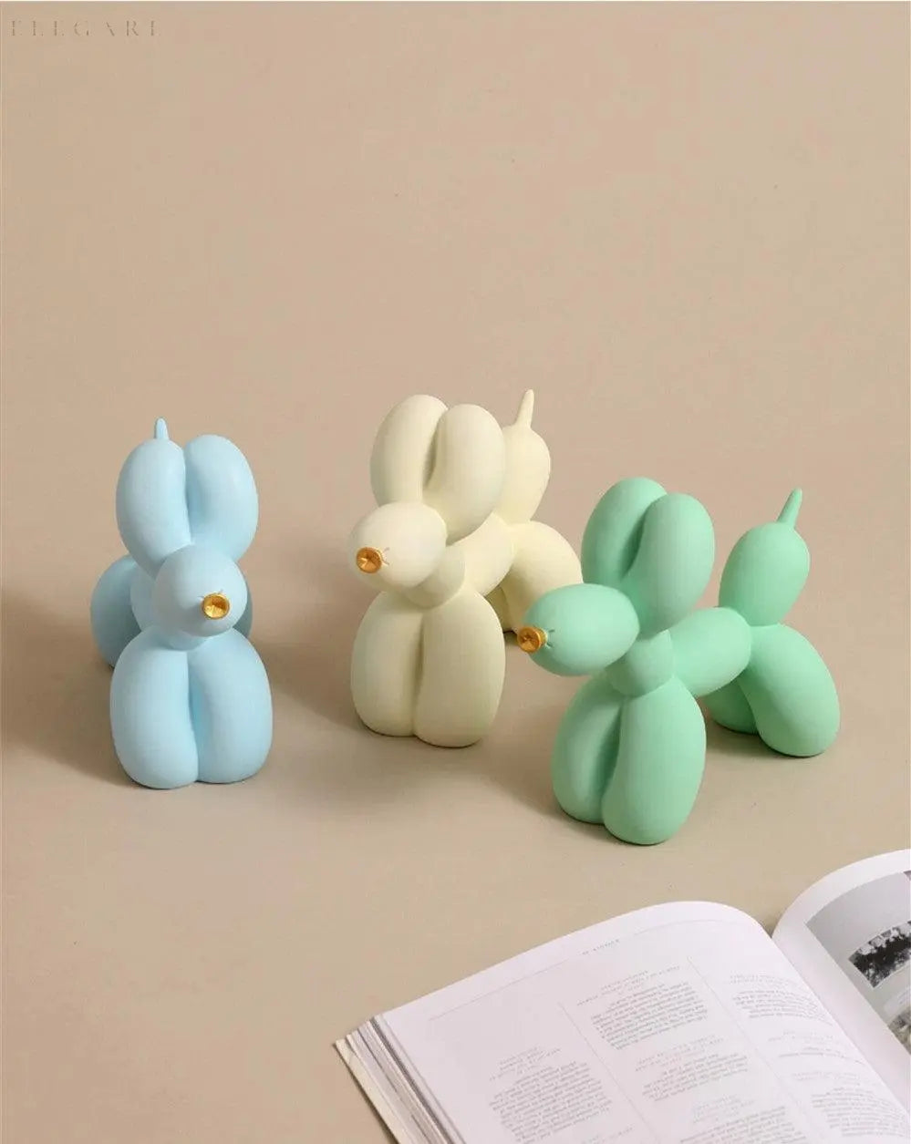 Floroux | Figurine de chien ballon ludique