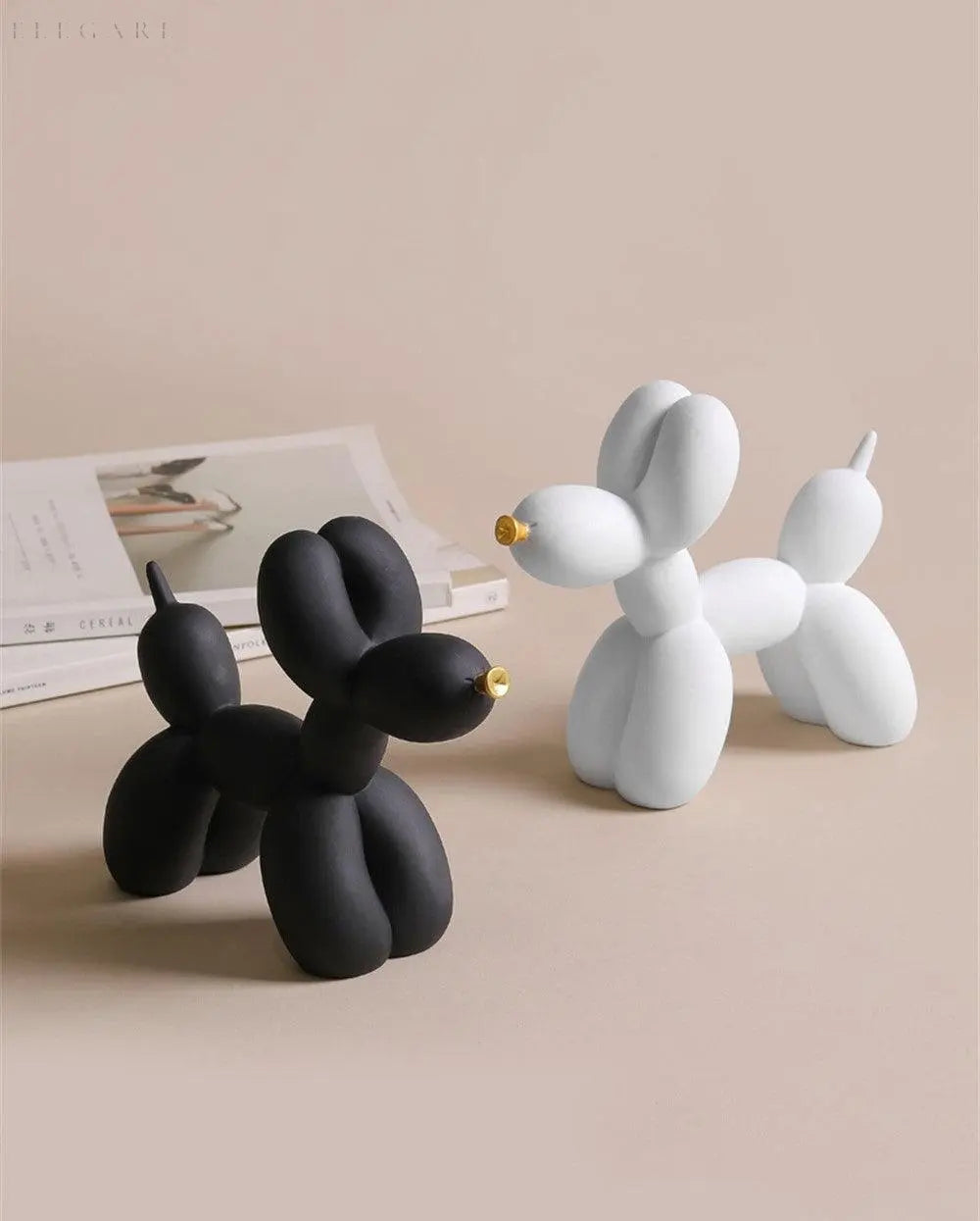 Floroux | Figurine de chien ballon ludique