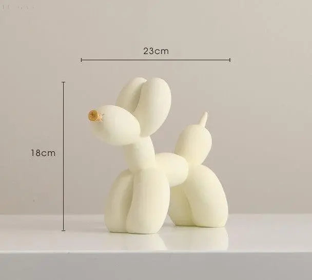 Floroux | Figurine de chien ballon ludique