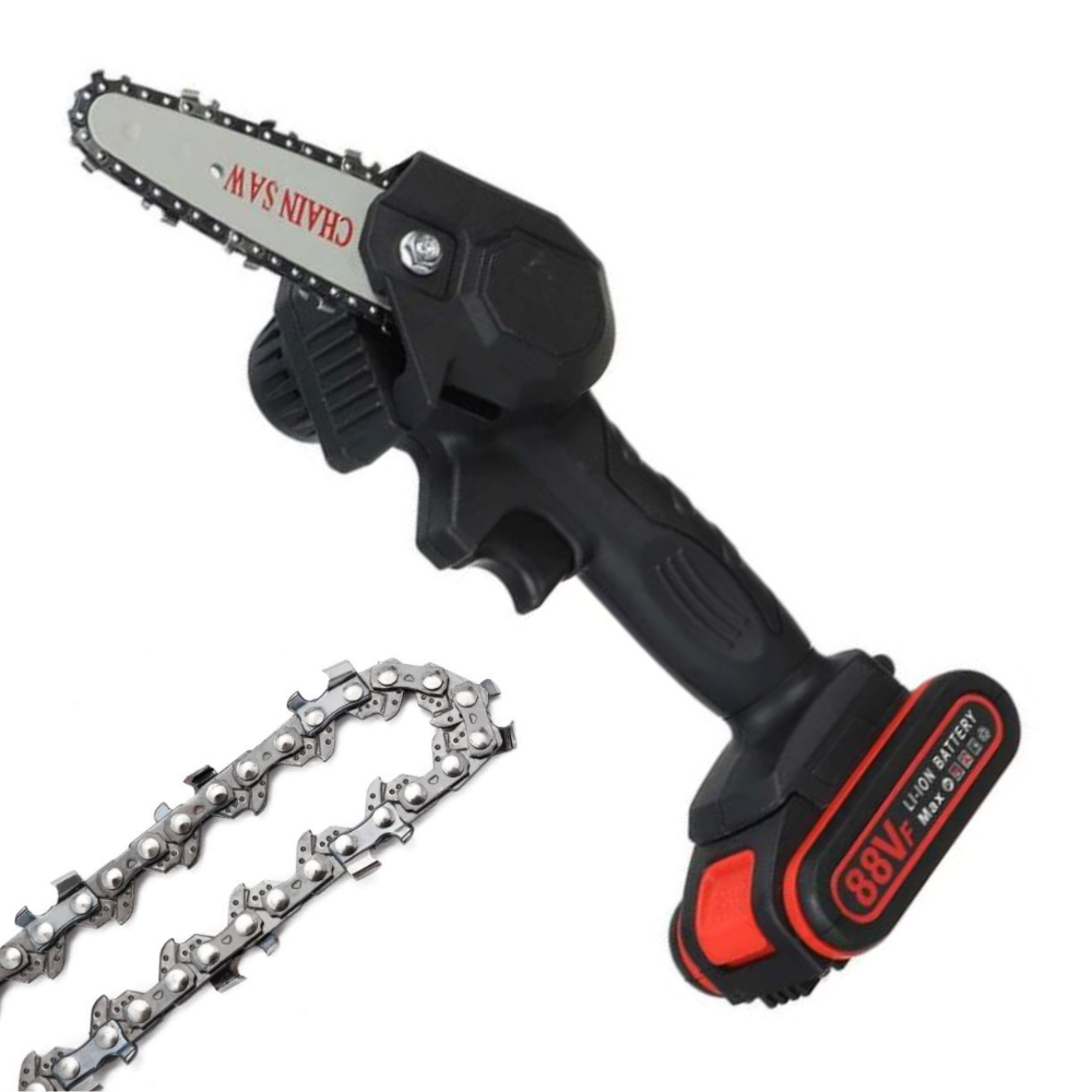 HandyPRO Scie à chaîne électrique à batterie | Taille et sciage efficaces et rapides !