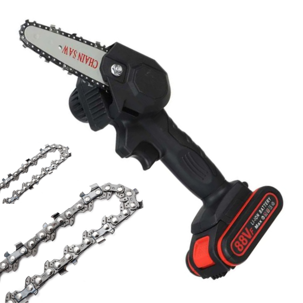 HandyPRO Scie à chaîne électrique à batterie | Taille et sciage efficaces et rapides !