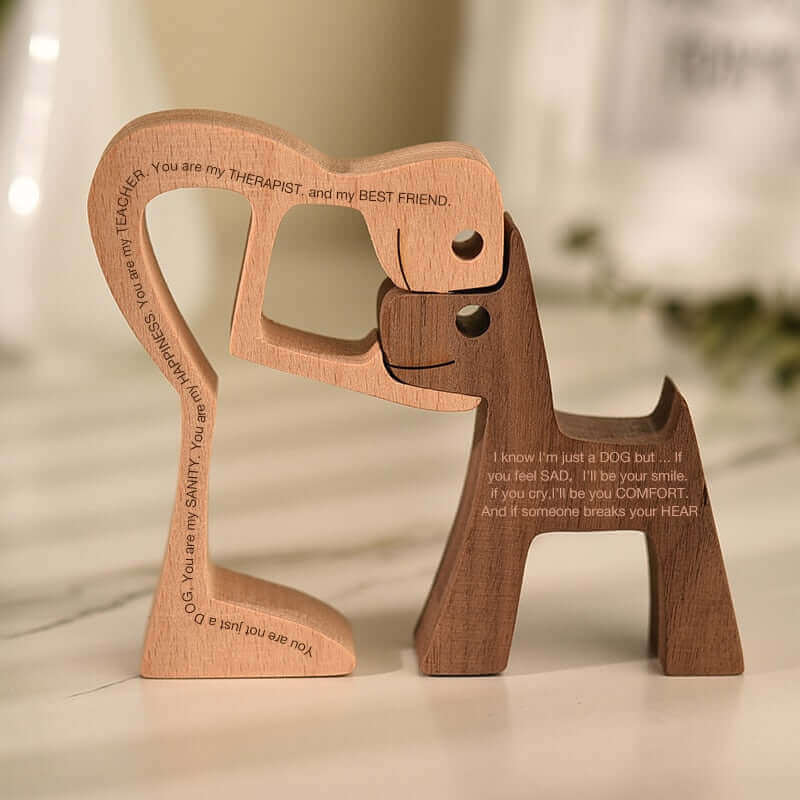 Animaux en bois danois Ornements