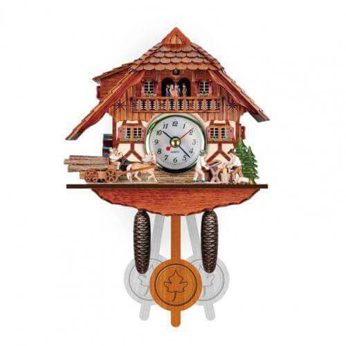 Horloge à coucou rétro - 8 styles différents