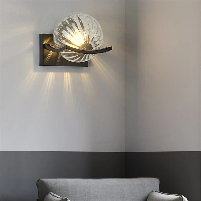 Floroux Applique Murale LED Verre