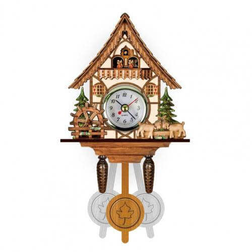 Horloge à coucou rétro - 8 styles différents