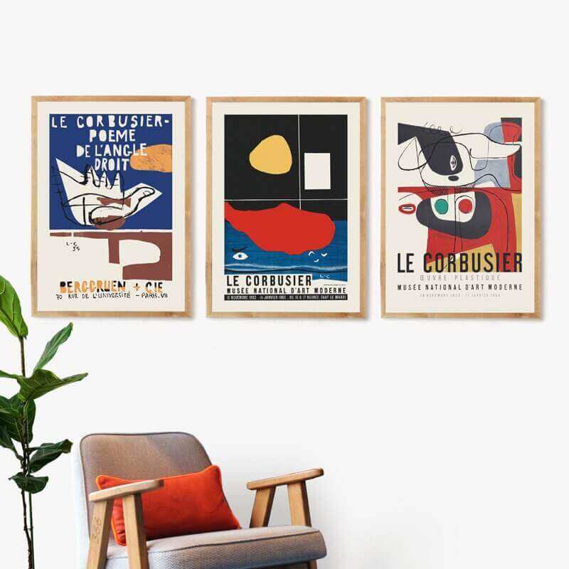Affiches d'exposition de Joan Miro
