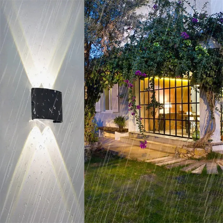 Luminova - Applique LED moderne étanche pour un usage intérieur et extérieur