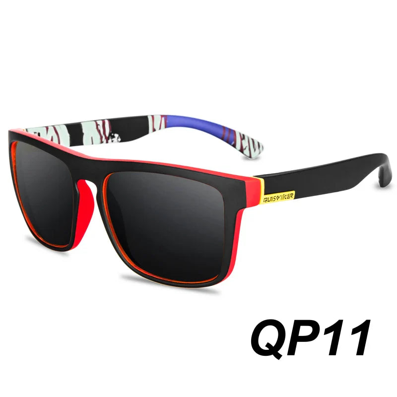 Floroux Lunettes de soleil de sport polarisées | Lunettes de protection UV pour activités de plein air | Idéal pour la pêche, la randonnée & la conduite