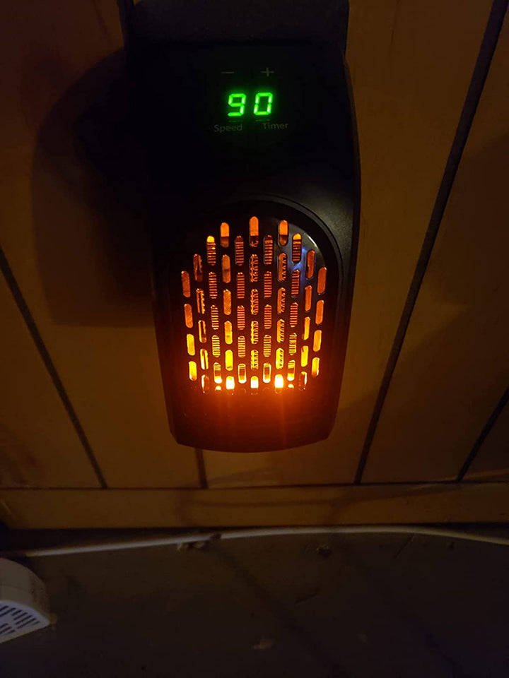 Floroux 2.0 - Radiateur électrique portable, compact et économique