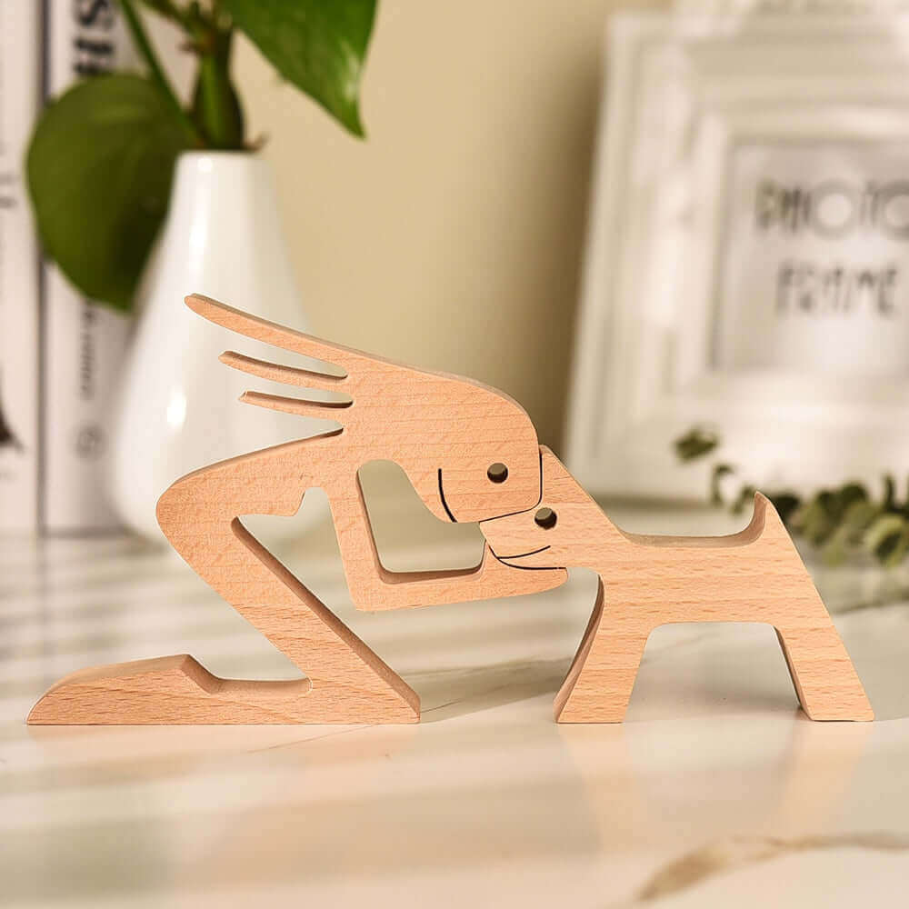 Animaux en bois danois Ornements