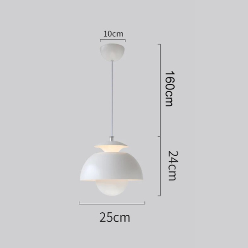 Floroux LED Moderne - Design Floral Inspiré du Style Nordique