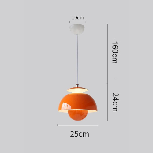 Floroux LED Moderne - Design Floral Inspiré du Style Nordique