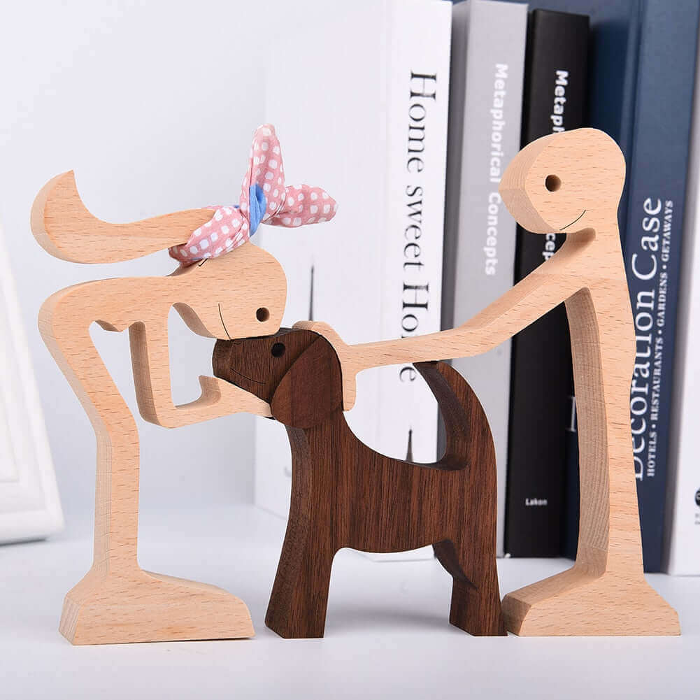 Animaux en bois danois Ornements