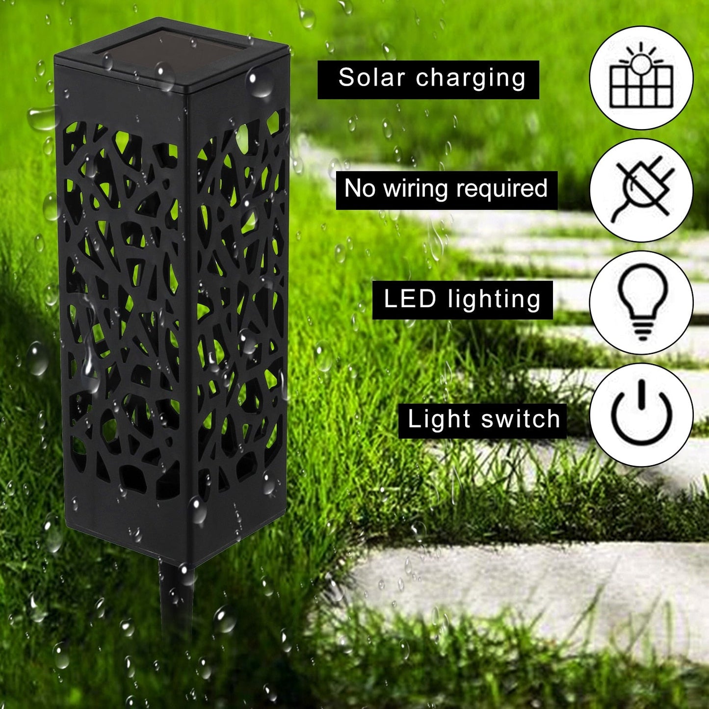 Luxe Lampe de Jardin Solaire (4/6/8/12 lampes)