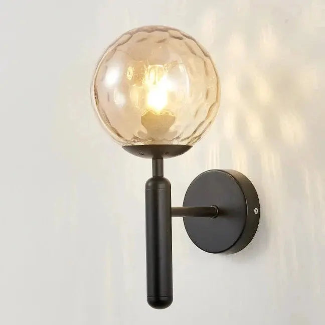 GlobeLuxe - Applique Murale en Verre avec Éclairage LED