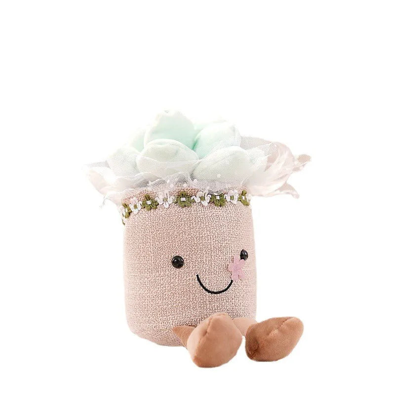 BloomBuddy - Joli Coussin Fleurs pour Enfants