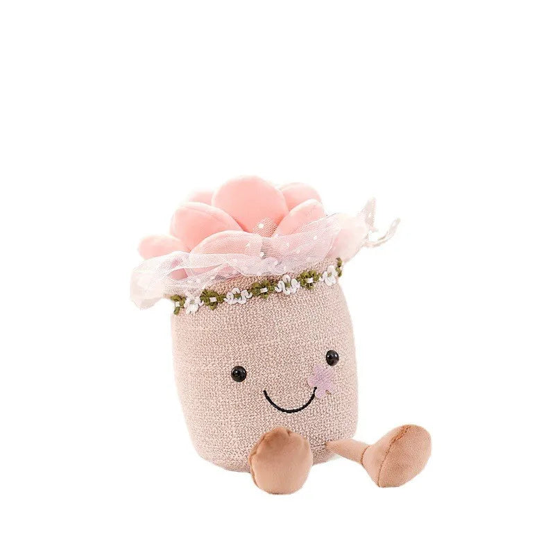 BloomBuddy - Joli Coussin Fleurs pour Enfants