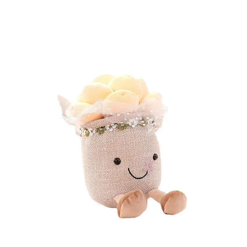 BloomBuddy - Joli Coussin Fleurs pour Enfants