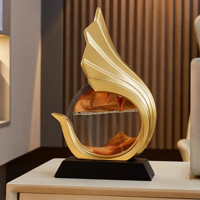 Floroux - Sculpture de sable luxueuse