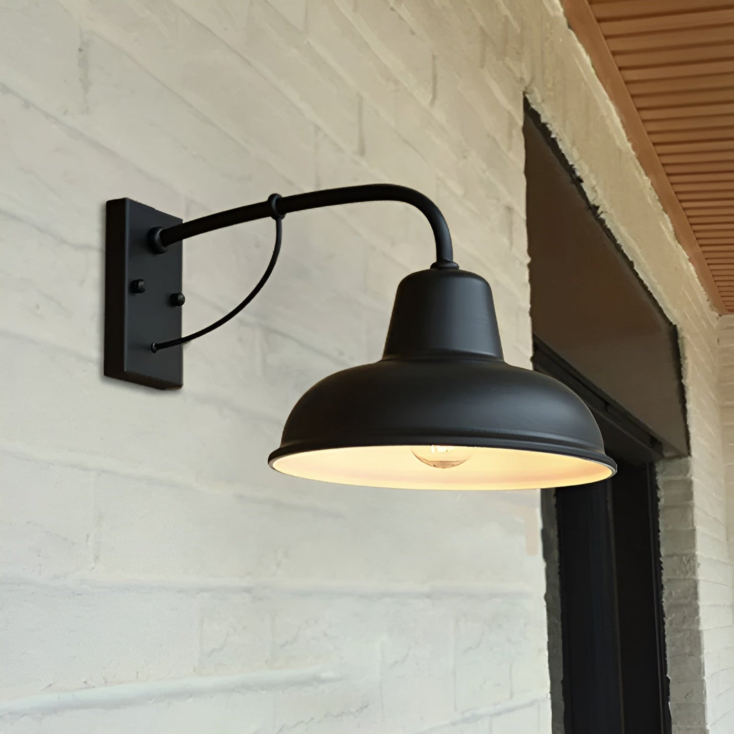 Lumière de grange vintage antique
