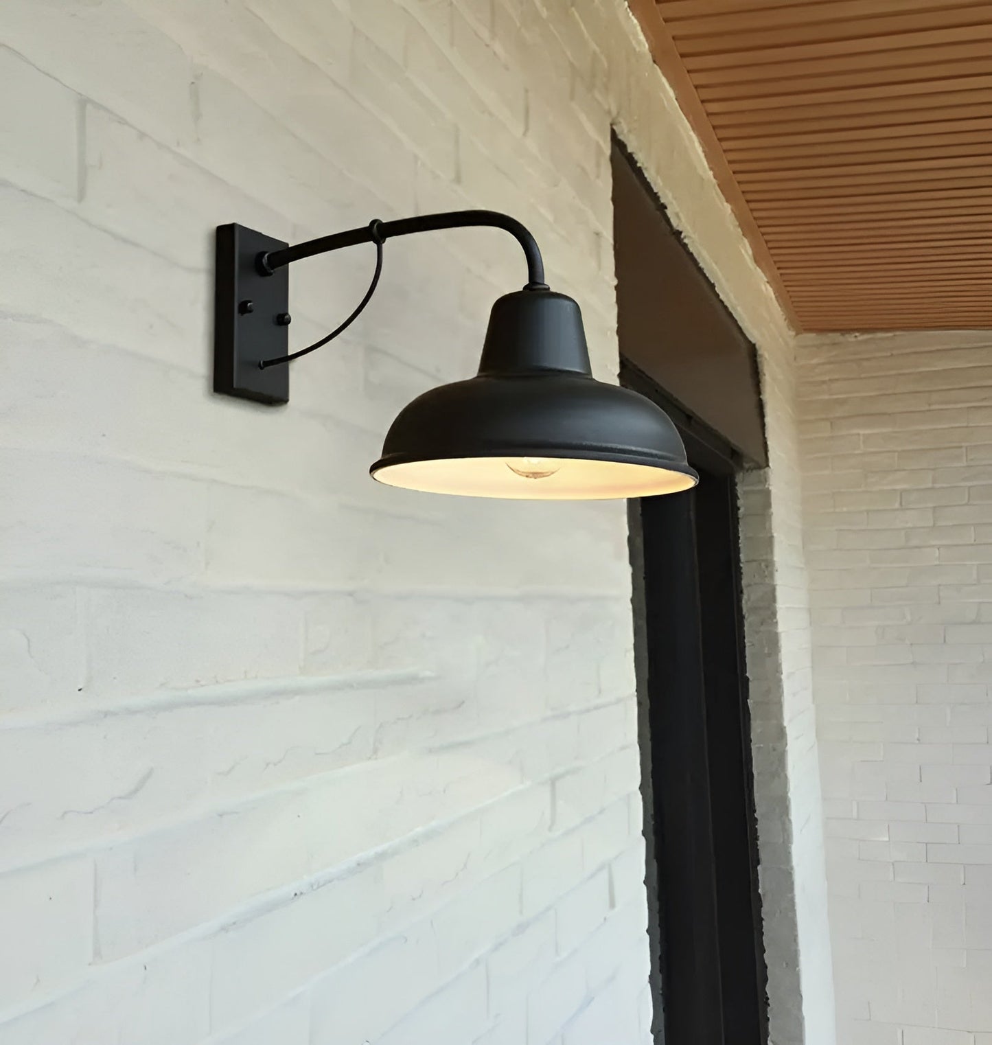 Lumière de grange vintage antique