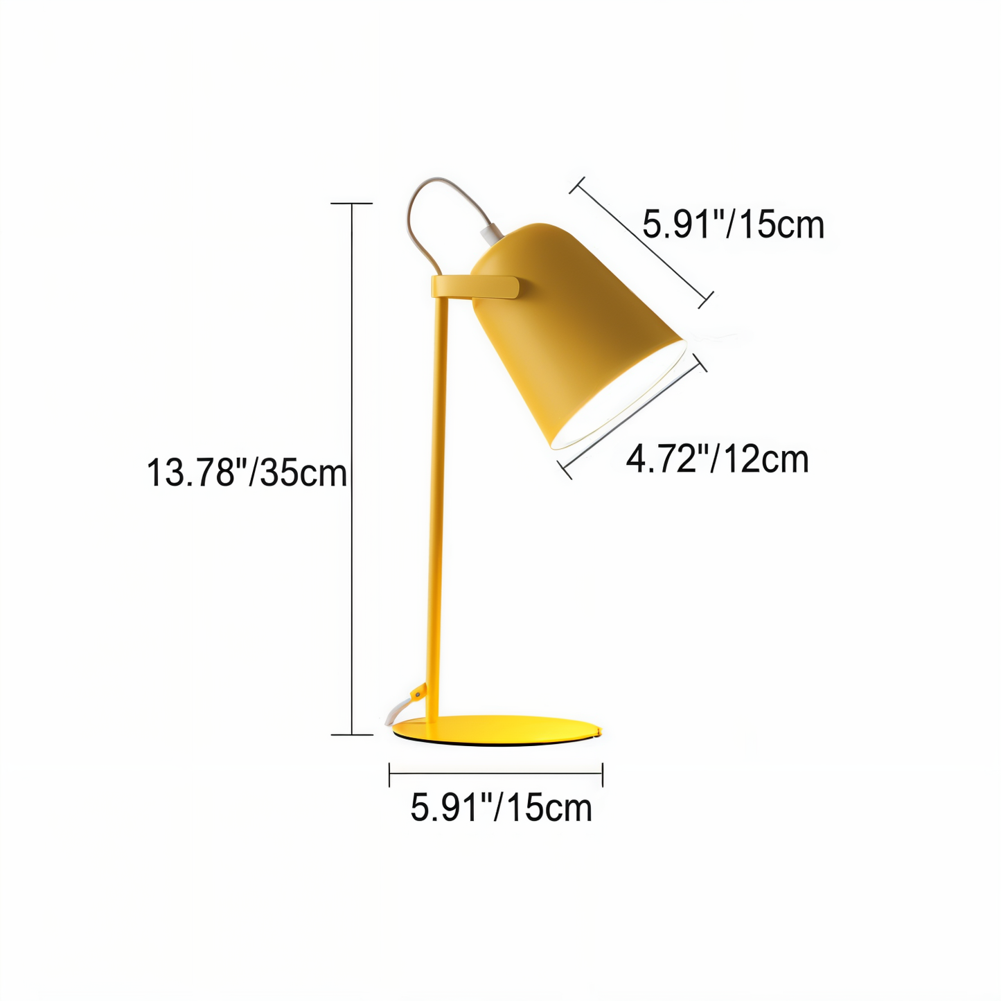 Floroux Lampe de table - Lampe de bureau nordique - Lampe réglable
