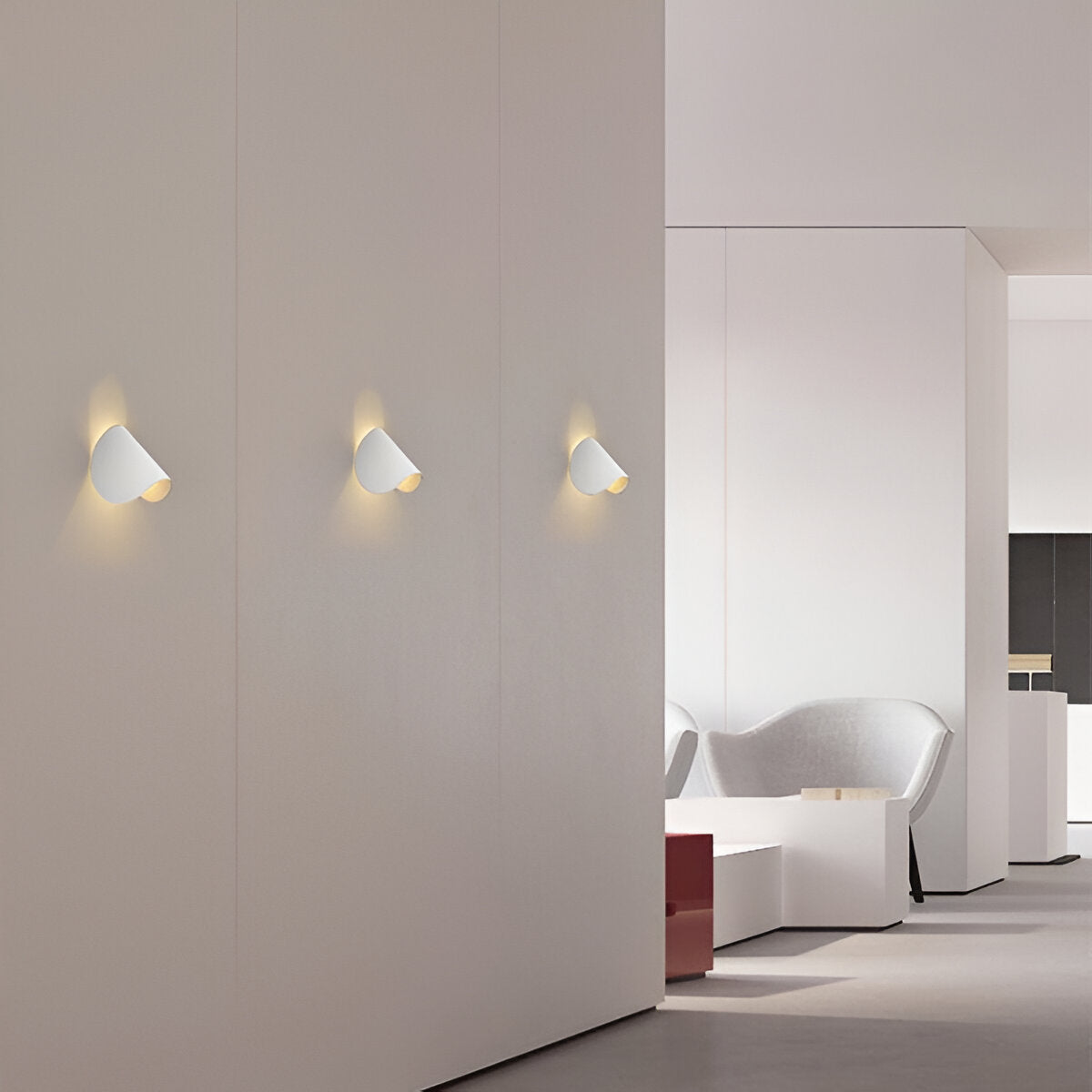 Floroux LED Wall Sconce | Rotating Metal Wall Lamp | Modern Design | Ambient Light and Illumination