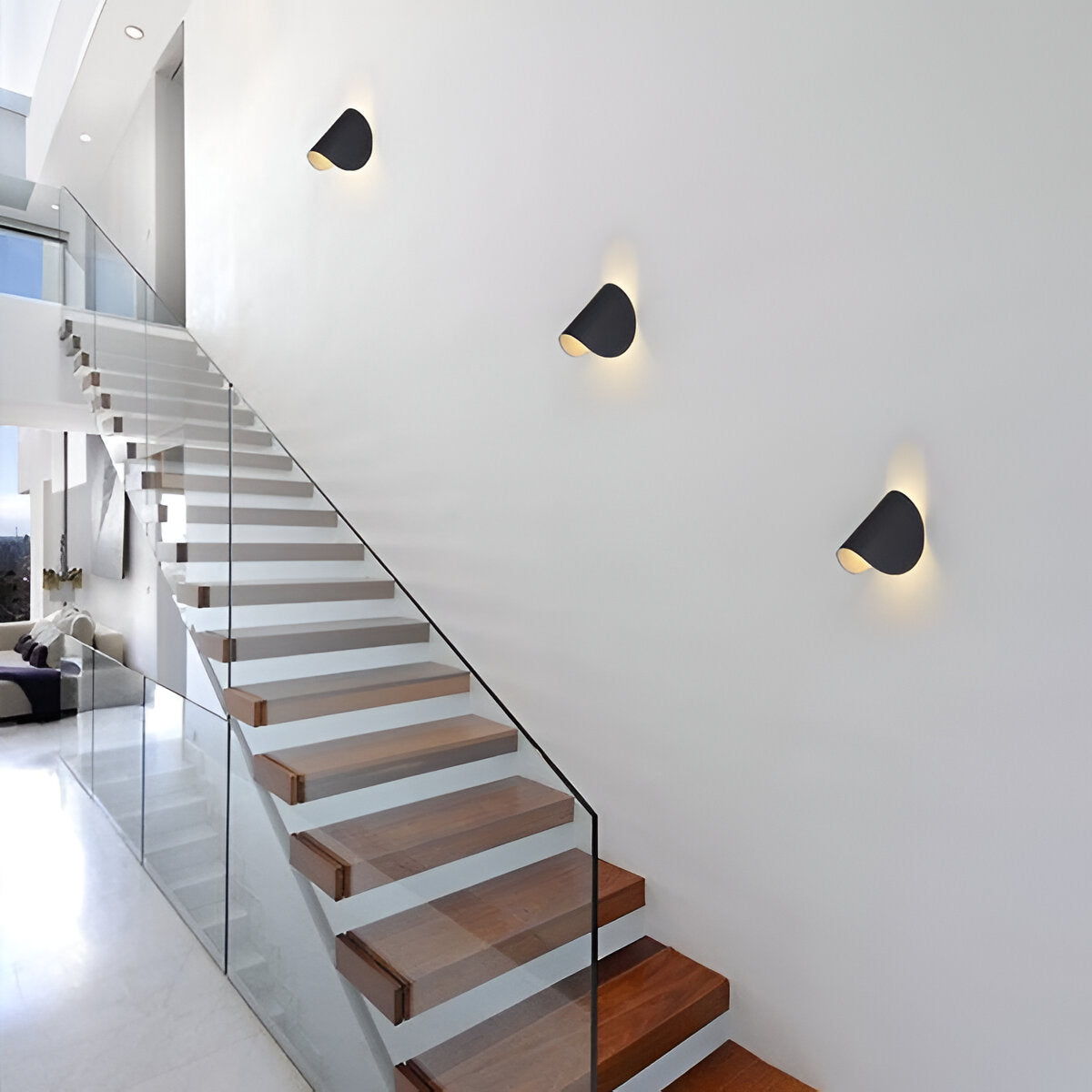 Floroux LED Wall Sconce | Rotating Metal Wall Lamp | Modern Design | Ambient Light and Illumination