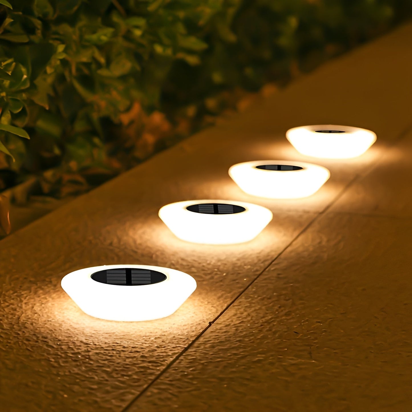 Floroux | Luminaire solaire LED de jardin pour une utilisation extérieure