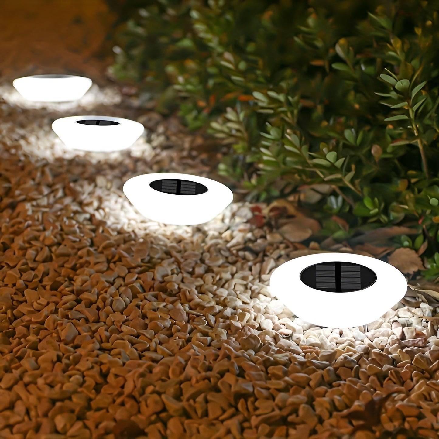 Floroux | Luminaire solaire LED de jardin pour une utilisation extérieure