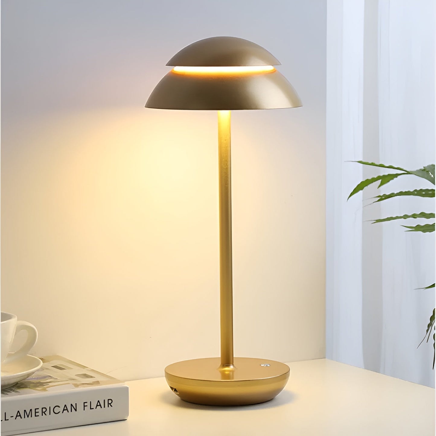 Floroux Wireless LED Table Lamp | Modern Design | Dimmable | Ambient Lighting & Decoration