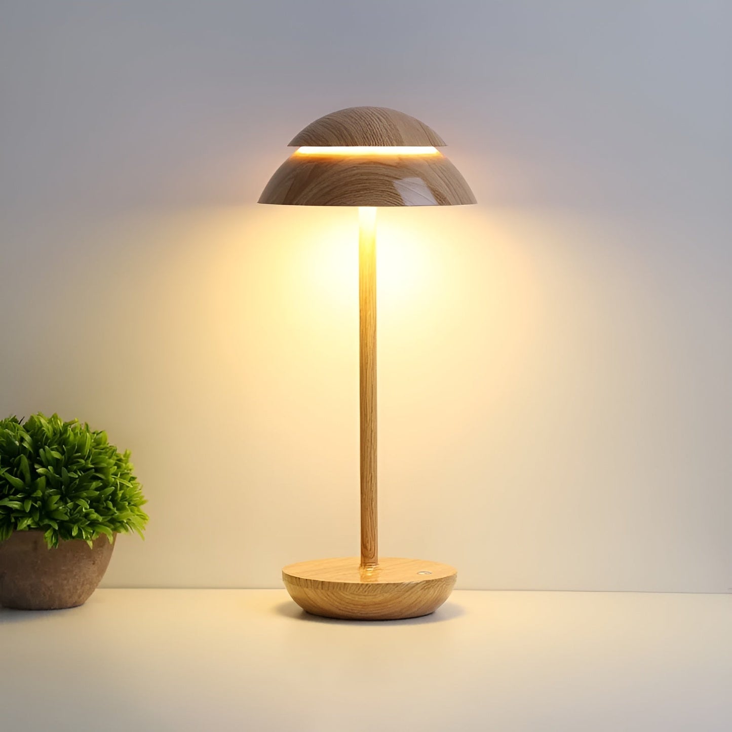 Floroux Wireless LED Table Lamp | Modern Design | Dimmable | Ambient Lighting & Decoration