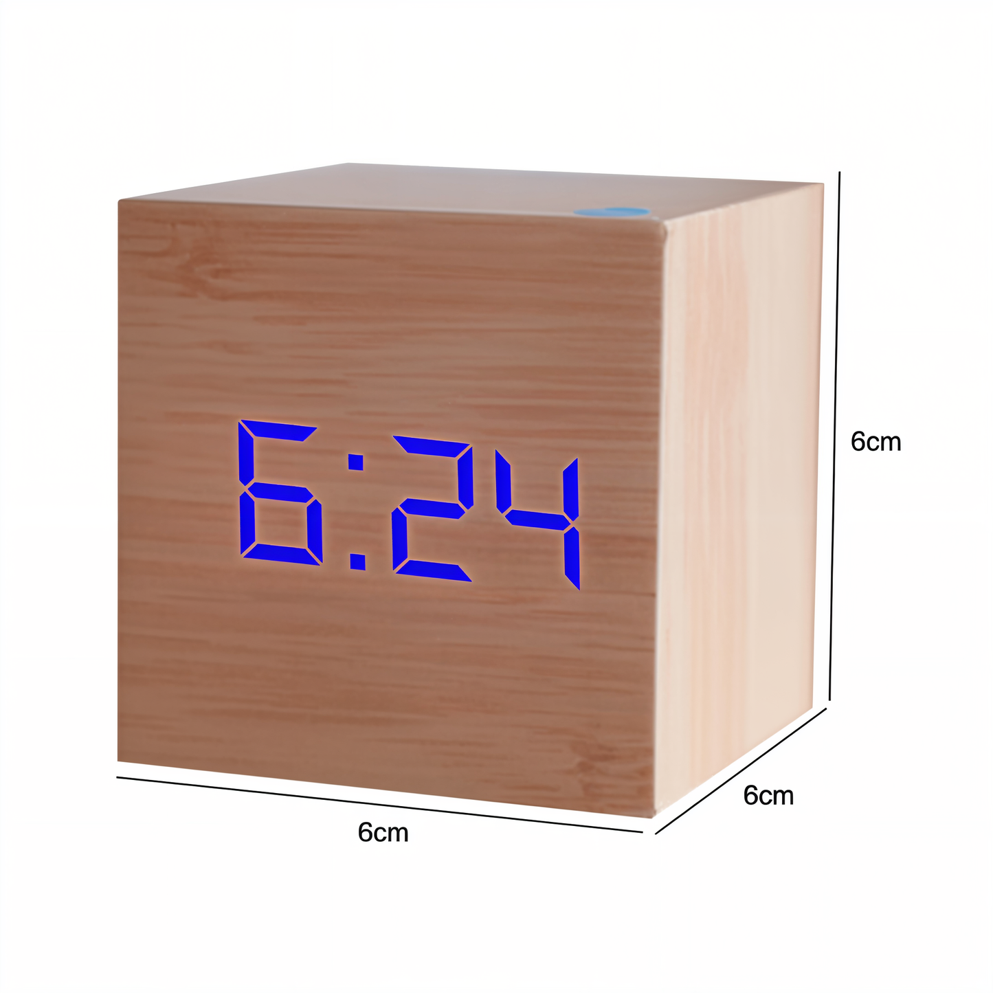 Floroux | Montre en bois LED numérique élégante