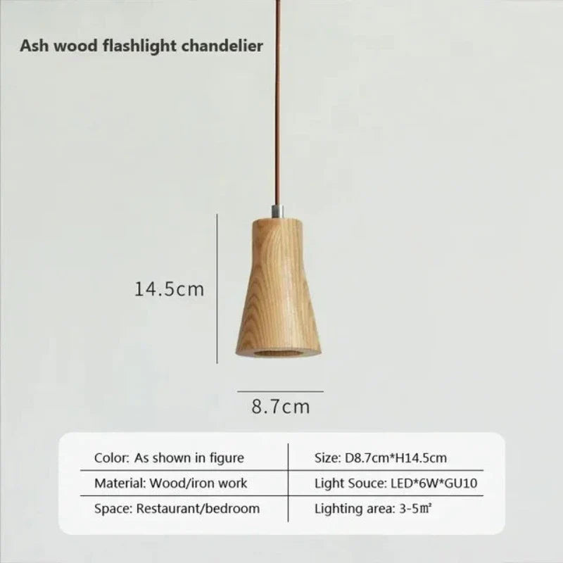 Floroux - Suspension en bois scandinave