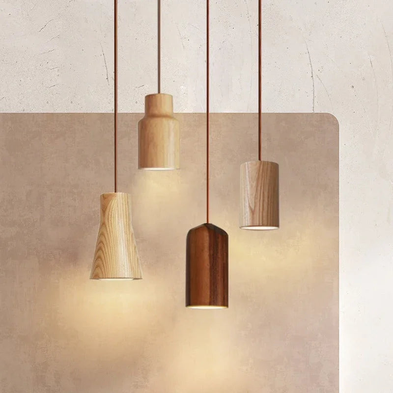 Floroux - Suspension en bois scandinave